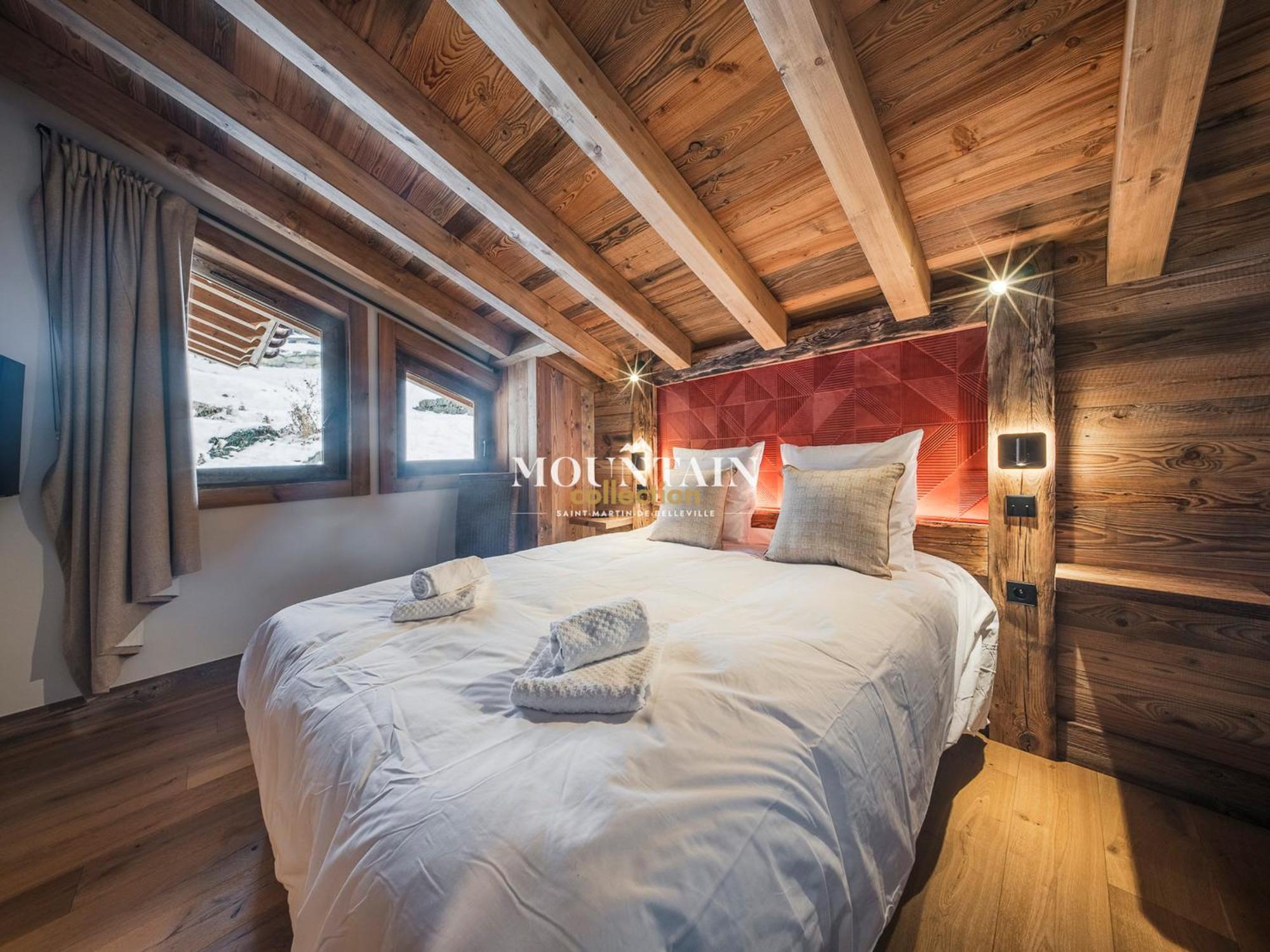 Chalet De Luxe Renove 2024 Proche Pistes, 5 Chambres, Balcon, Parking, Animaux Admis - Fr-1-344-1220 Сен-Мартен-дьо-Белвил Екстериор снимка