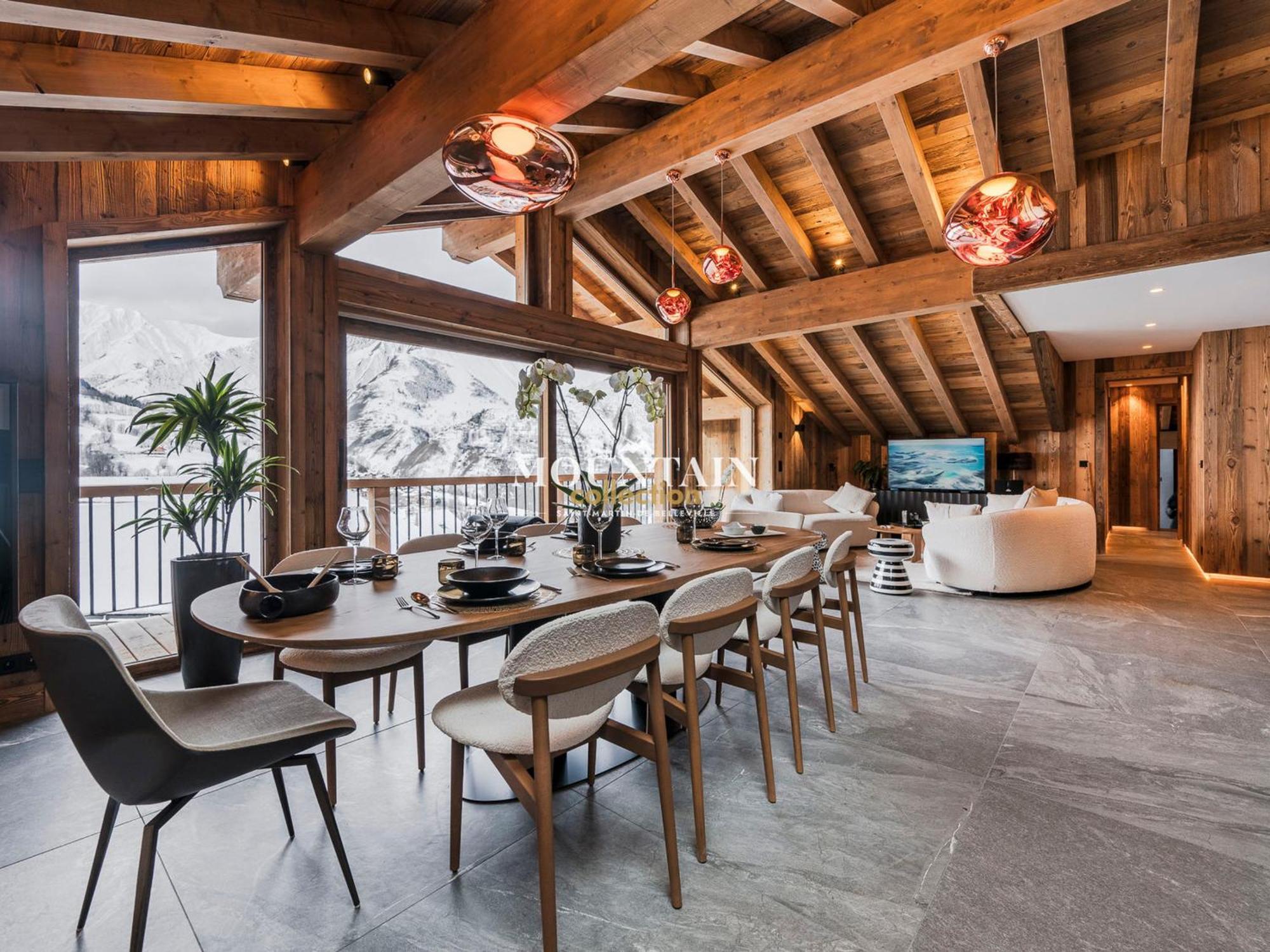 Chalet De Luxe Renove 2024 Proche Pistes, 5 Chambres, Balcon, Parking, Animaux Admis - Fr-1-344-1220 Сен-Мартен-дьо-Белвил Екстериор снимка